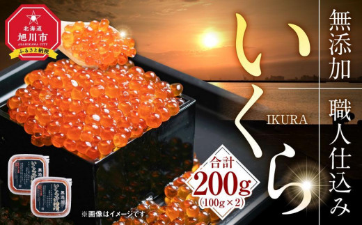 【先行予約/2025年10月発送開始】無添加 職人仕込み イクラ 200g（100g×2）_01595